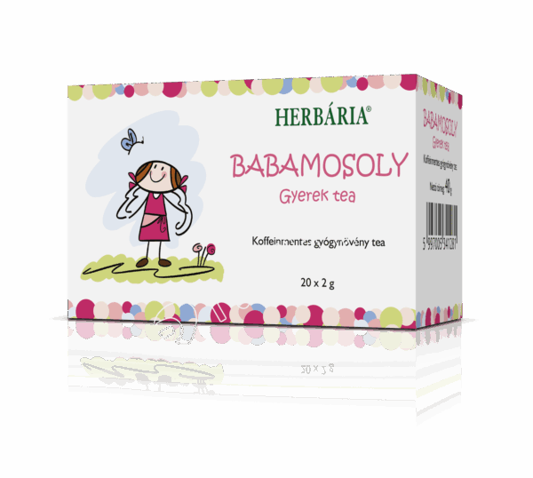 BABAMOSOLY TEAKEVERÉK GYERMEKNEK 20X 2G FILTERES BORÍTÉKOLT