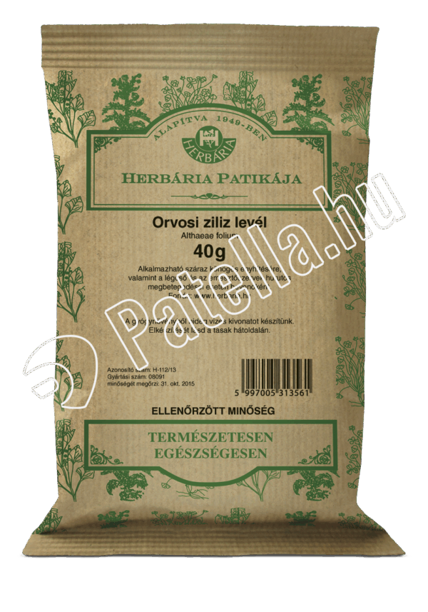 ORVOSI ZILIZ LEVÉL TEA 1X 40G HERBÁRIA