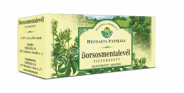 BORSMENTALEVÉL TEA 25X 1.5G HERBÁRIA