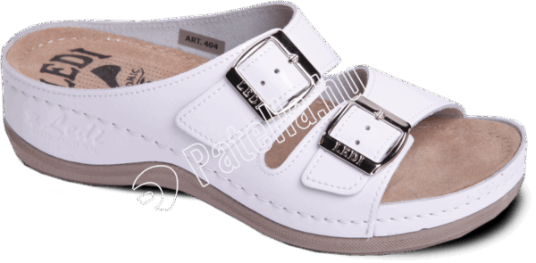 LEDI ANATOMIC PAPUCS NŐI FEHÉR 2 CSATOS
