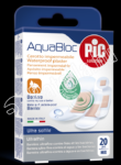 PIC ANTIBAKTERIÁLIS SEBTAPASZ AQUABLOC VEGYES 20X 2600800000