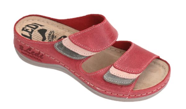 LEDI ANATOMIC PAPUCS NŐI BORDÓ 2 TÉPŐZÁRAS