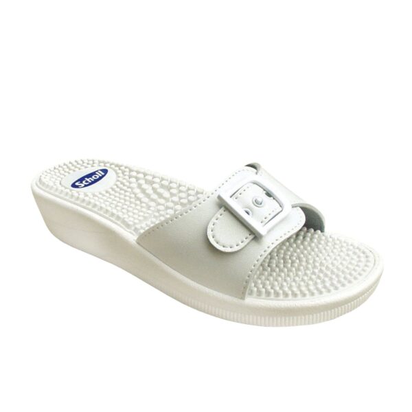 SCHOLL NEW MASSAGE PAPUCS NŐI FEHÉR 1 CSATOS