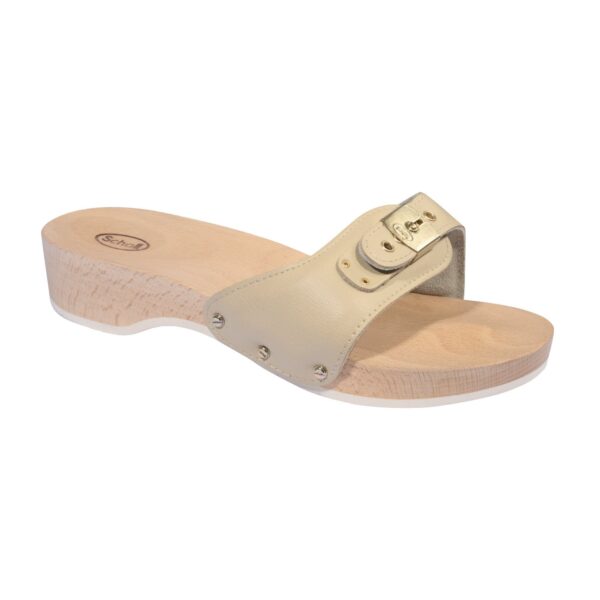SCHOLL PESCURA HEEL PAPUCS HOMOK