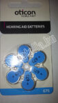 OTICON ELEM HALLÓKÉSZÜLÉKHEZ 675 6X VARTA