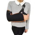 GMed Gyerek kartartó heveder fekete-narancs