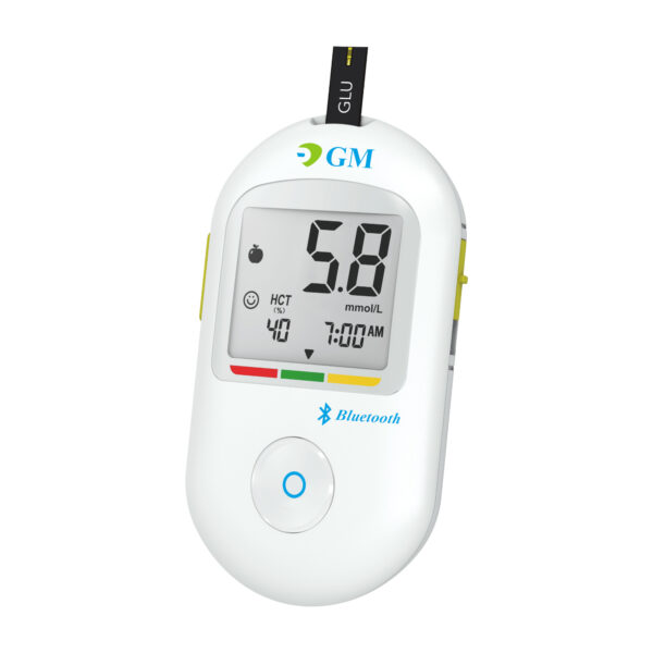 GM BG-710B Bluetoothos vércukorszintmérő - fehér